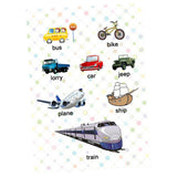 Max Kids Toddlers earning Poster Preschool Educational Wall Posters Transport_2 - Aladdin Shoppers