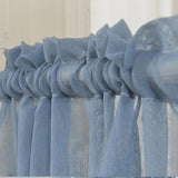 Max Kitchen Curtain Sheer Door Window Voile Grey - 132x240cm - Aladdin Shoppers