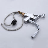 Max Kitchen Sink Basin Faucet with Pull Out Sprayer for Cool and Hot Water - Aladdin Shoppers