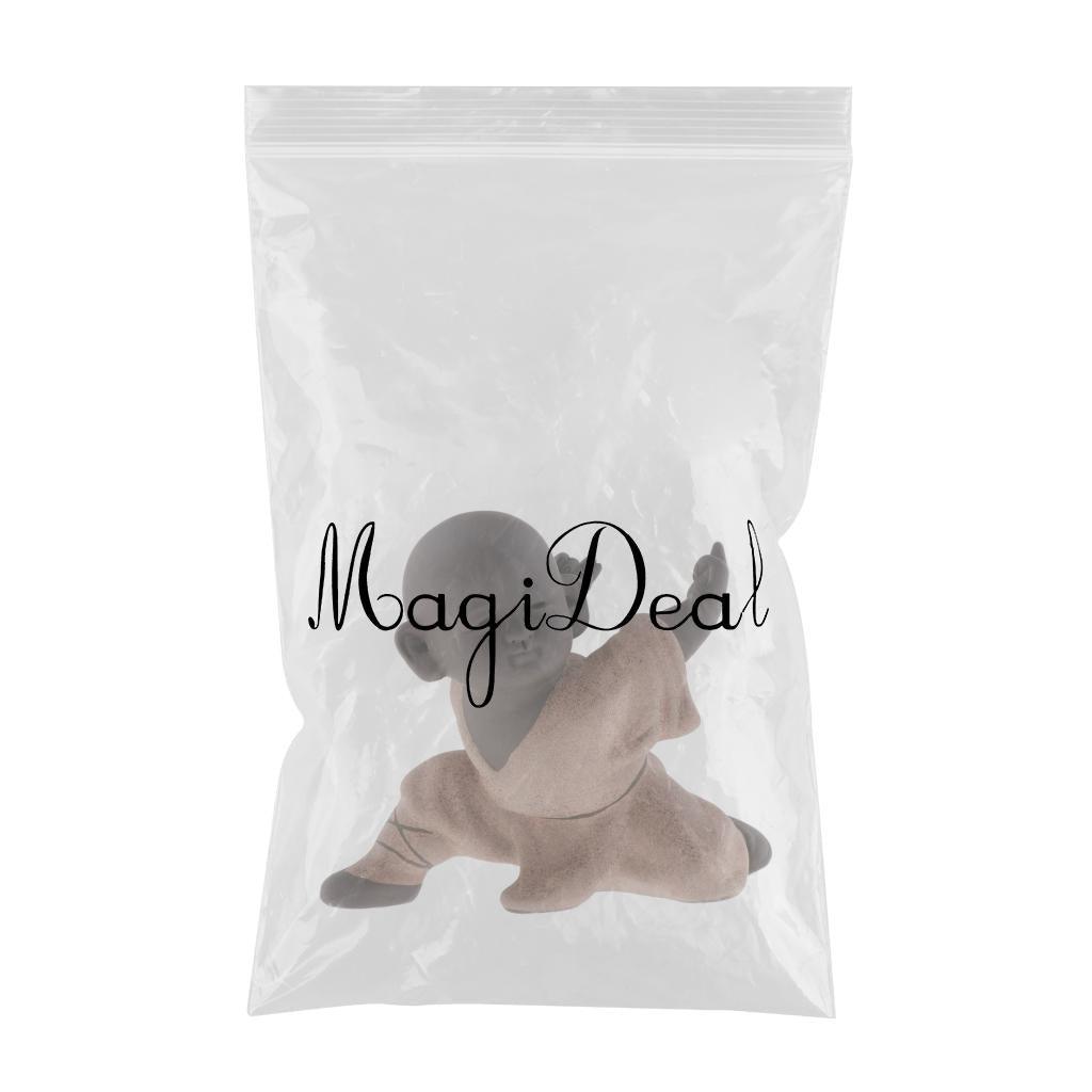 Max Kungfu Little Monk Tea Pet Tea Ceremony Accessories Play Color Sand Style B - Aladdin Shoppers