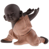 Max Kungfu Little Monk Tea Pet Tea Ceremony Accessories Play Color Sand Style B - Aladdin Shoppers