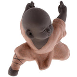 Max Kungfu Little Monk Tea Pet Tea Ceremony Accessories Play Color Sand Style B - Aladdin Shoppers