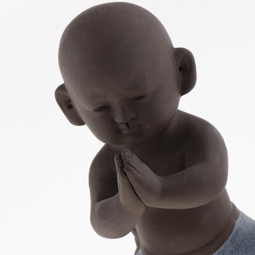 Max Kungfu Little Monk Tea Pet Tea Ceremony Accessories Play Color Sand Style D - Aladdin Shoppers