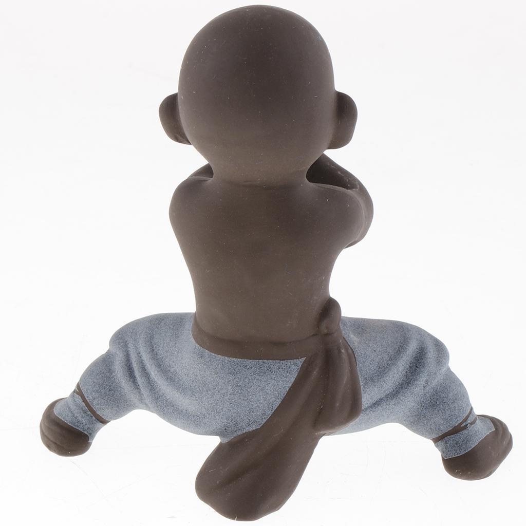 Max Kungfu Little Monk Tea Pet Tea Ceremony Accessories Play Color Sand Style D - Aladdin Shoppers