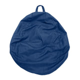 Max Large Audlt Teen Size Bean Bag Chair Cover Bedding Toy Storage Deep Blue