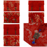 Max Large Size Lucky Money Silk Brocade Red Envelopes for New Year Style-1 - Aladdin Shoppers