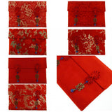 Max Large Size Lucky Money Silk Brocade Red Envelopes for New Year Style-1 - Aladdin Shoppers
