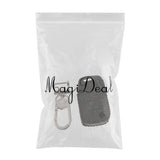Max Leather 3 Buttons Remote Key Chain Cover Case Fob with Keychain For VW C - Aladdin Shoppers