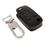 Max Leather 3 Buttons Remote Key Chain Cover Case Fob with Keychain For VW C - Aladdin Shoppers