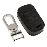 Max Leather 3 Buttons Remote Key Chain Cover Case Fob with Keychain For VW D - Aladdin Shoppers