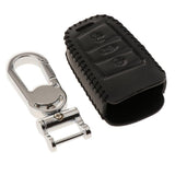 Max Leather 3 Buttons Remote Key Chain Cover Case Fob with Keychain For VW D - Aladdin Shoppers