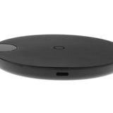 Max LED Display Qi Wireless Charger Charging Pad for iPhone XR Black - Aladdin Shoppers