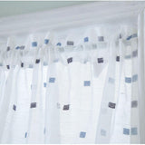 Max Light Filtering Cafe Kitchen Tier Curtain and Valance Set Bathroom Size 1 - Aladdin Shoppers