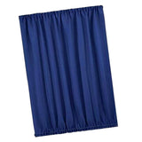 Max Light Reducing Thermal Insulated French Glass Door Curtain Panel Dark Blue - Aladdin Shoppers