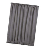 Max Light Reducing Thermal Insulated French Glass Door Curtain Panel Gray - Aladdin Shoppers