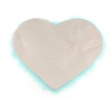 Max Love Shape Shaggy Soft Sheepskin Area Rug Faux Fur Rug 5cm Pile Blue - Aladdin Shoppers