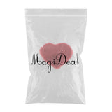 Max Love Shape Shaggy Soft Sheepskin Area Rug Faux Fur Rug 5cm Pile Red - Aladdin Shoppers