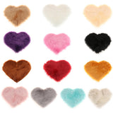 Max Love Shape Shaggy Soft Sheepskin Area Rug Faux Fur Rug 5cm Pile White - Aladdin Shoppers