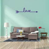 Max LOVE Wall Sticker Wallpaper Wedding Backdrop Sticker Mural Wall Poster Blue - Aladdin Shoppers
