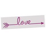 Max LOVE Wall Sticker Wallpaper Wedding Backdrop Sticker Mural Wall Poster Dark Purple - Aladdin Shoppers