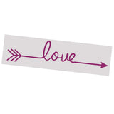 Max LOVE Wall Sticker Wallpaper Wedding Backdrop Sticker Mural Wall Poster Dark Purple - Aladdin Shoppers