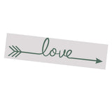 Max LOVE Wall Sticker Wallpaper Wedding Backdrop Sticker Mural Wall Poster Green - Aladdin Shoppers