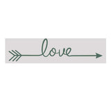 Max LOVE Wall Sticker Wallpaper Wedding Backdrop Sticker Mural Wall Poster Green - Aladdin Shoppers