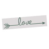 Max LOVE Wall Sticker Wallpaper Wedding Backdrop Sticker Mural Wall Poster Green - Aladdin Shoppers
