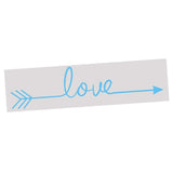Max LOVE Wall Sticker Wallpaper Wedding Backdrop Sticker Mural Wall Poster Light Blue