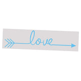 Max LOVE Wall Sticker Wallpaper Wedding Backdrop Sticker Mural Wall Poster Light Blue - Aladdin Shoppers