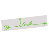 Max LOVE Wall Sticker Wallpaper Wedding Backdrop Sticker Mural Wall Poster Light Green - Aladdin Shoppers