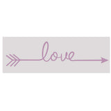 Max LOVE Wall Sticker Wallpaper Wedding Backdrop Sticker Mural Wall Poster Purple - Aladdin Shoppers