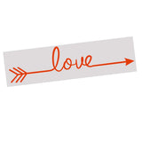 Max LOVE Wall Sticker Wallpaper Wedding Backdrop Sticker Mural Wall Poster Red - Aladdin Shoppers