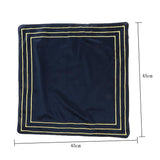 Max Luxury Pillowcase Cushion Cover Square shaped Pillow Case for Sofa Blue - Aladdin Shoppers