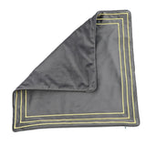 Max Luxury Pillowcase Cushion Cover Square shaped Pillow Case for Sofa Grey - Aladdin Shoppers