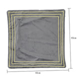 Max Luxury Pillowcase Cushion Cover Square shaped Pillow Case for Sofa Grey - Aladdin Shoppers