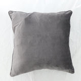 Max Luxury Pillowcase Cushion Cover Square shaped Pillow Case for Sofa Grey - Aladdin Shoppers