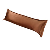 Max Luxury Silk Body Pillow Cover Pillowcase Replacement Coffee-150x48cm - Aladdin Shoppers