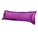 Max Luxury Silk Body Pillow Cover Pillowcase Replacement Violet-120x48cm