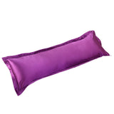 Max Luxury Silk Body Pillow Cover Pillowcase Replacement Violet-120x48cm - Aladdin Shoppers