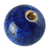 Max M12*1.25 Threaded 54mm Round Manual Gear shift Lever Shifter Knob Deep Blue - Aladdin Shoppers