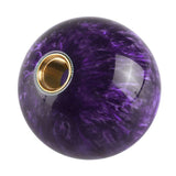 Max M12*1.25 Threaded 54mm Round Manual Gear shift Lever Shifter Knob Purple - Aladdin Shoppers