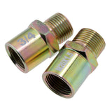 Max M20x1.5 Oil Gauge Filter Cooler Sandwich Plate Thermostat Adapter Golden - Aladdin Shoppers