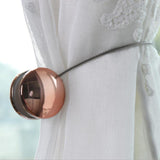 Max Magnetic Curtain Tiebacks Tie Backs Buckle Clips Holdbacks Home Rose Gold - Aladdin Shoppers