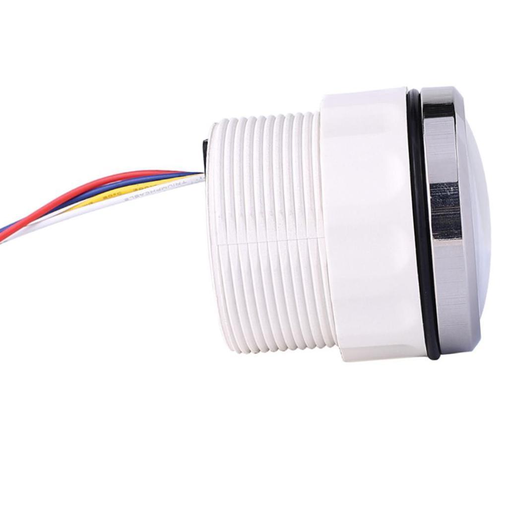 Max Marine Boat Digital Display Voltmeter Voltage Meter 8-32V 52mm 2" Black - Aladdin Shoppers