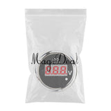 Max Marine Boat Digital Display Voltmeter Voltage Meter 8-32V 52mm 2" Black - Aladdin Shoppers