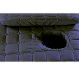 Max Massage Cosmetic Table Valance Sheet Cover with Hole Dark Blue-185x70cm - Aladdin Shoppers