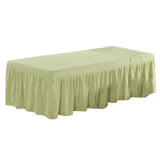 Max Massage Table Skirt Beauty Bed Cover Valance Sheet 2 Green_1 - Aladdin Shoppers