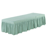 Max Massage Table Skirt Beauty Bed Cover Valance Sheet Green_3 - Aladdin Shoppers