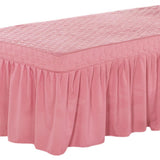 Max Massage Table Skirt Beauty Bed Cover Valance Sheet Red_1 - Aladdin Shoppers